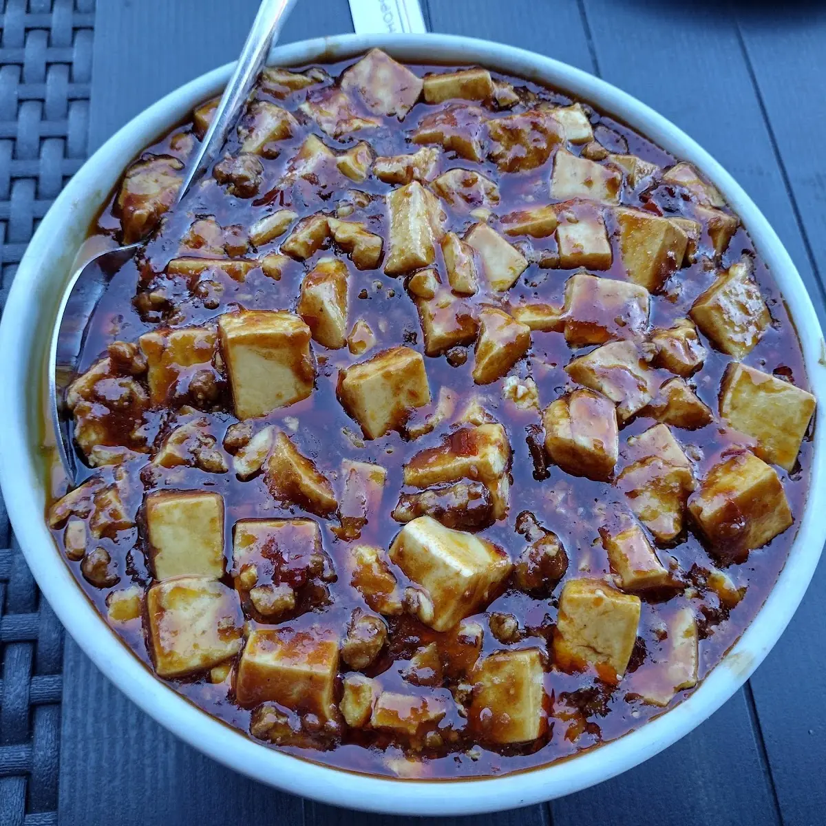 mapo tofu no meat 麻婆豆腐不含肉